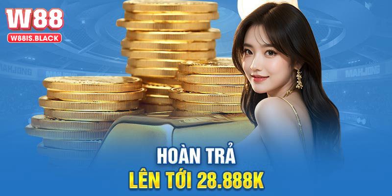 Khuyến mãi hoàn trả W88 hàng tuần