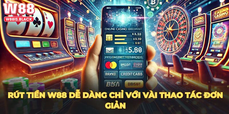 Rút tiền W88 diễn ra đơn giản và nhanh chóng